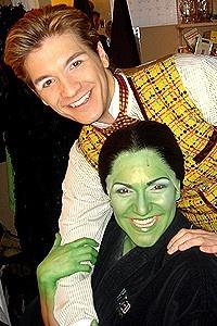 Backstage at Wicked (2/05) - David Ayers - Shoshana Bean