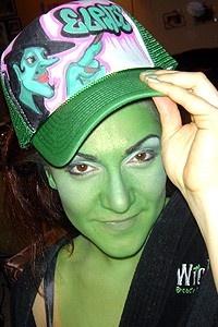 Backstage at Wicked (2/05) - Shoshana Bean