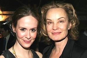 The Glass Menagerie Opening - Sarah Paulson - Jessica Lange