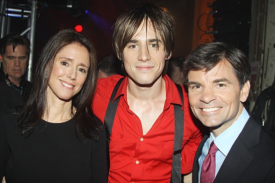 Spider-man GMA – Reeve Carney – Julie Taymor – George Stephanopoulos