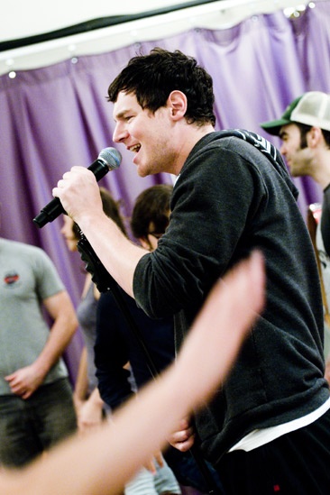 Photo Op: Bloody Bloody Andrew Jackson in Rehearsal – Benjamin Walker