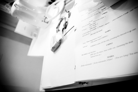 Sarah Amengual in West Side Story  - script 