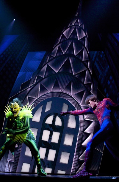 Show Photos - Spider-Man: Turn Off the Dark - Patrick Page - Reeve Carney