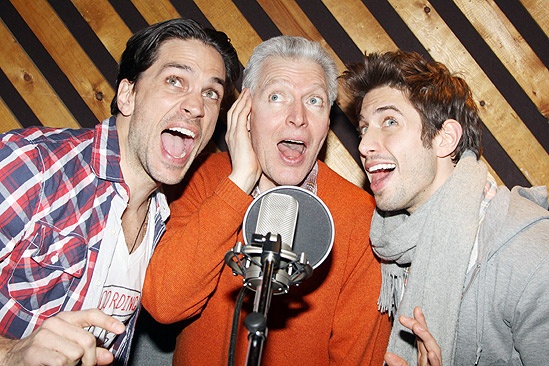 Priscilla recording - Will Swenson – Tony Sheldon – Nick Adams 2 