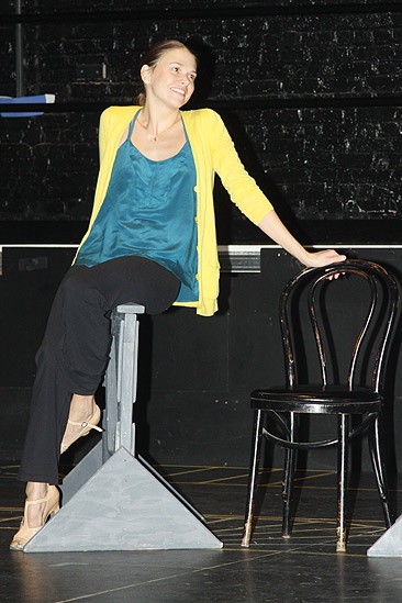 Anything Goes Press rehearsal – Sutton Foster