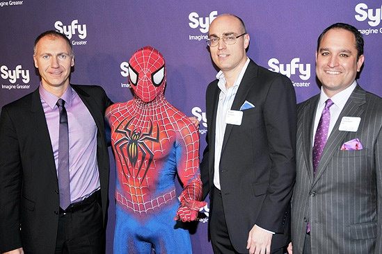 SyFy Stars at <i>Spider-Man, Turn off the Dark</i> - Dave Howe – Spider-Man – Blake Callaway – Chris Czarkowski