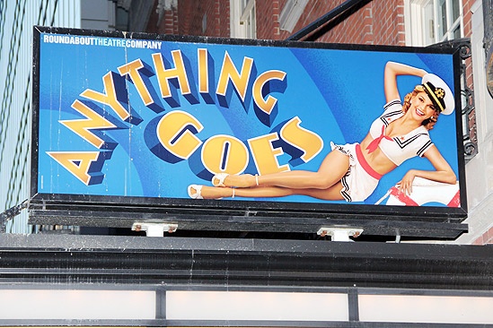 Anything Goes Opening Night – marquis