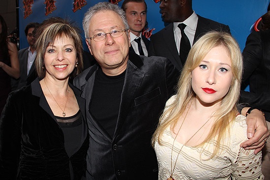 Sister Act Opening Night –  Alan Menken and family 