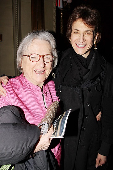 Sister Act Opening Night –  Natasha Katz and mom 