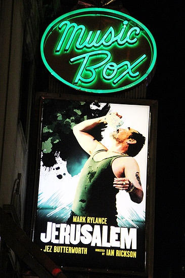 Jerusalem opens – marquee