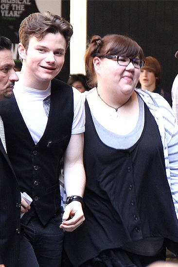 Glee NYC – Chris Colfer – Ashley Fink