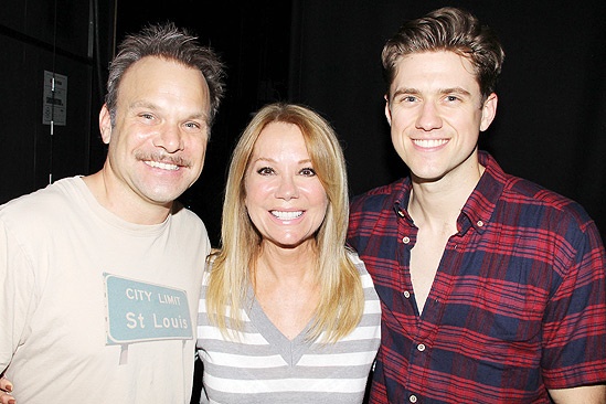 Kathie Lee Gifford at Catch Me If You Can – Norbert Leo Butz – Kathie Lee Gifford – Aaron Tveit