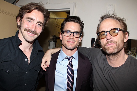 Celebrities at The Normal Heart –Lee Pace – Matthew Bomer – John Benjamin Hickey