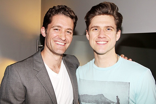 Matthew Morrison at Catch Me If You Can – Aaron Tveit – Matthew Morrison