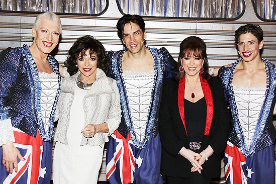 Priscilla Collins - Tony Sheldon - Joan Collins - Will Swenson - Jackie Collins - Nick Adams  2