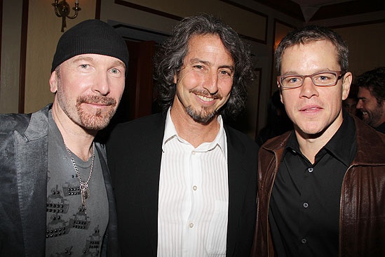 Spider-Man opening – The Edge – Daniel Ezralow – Matt Damon