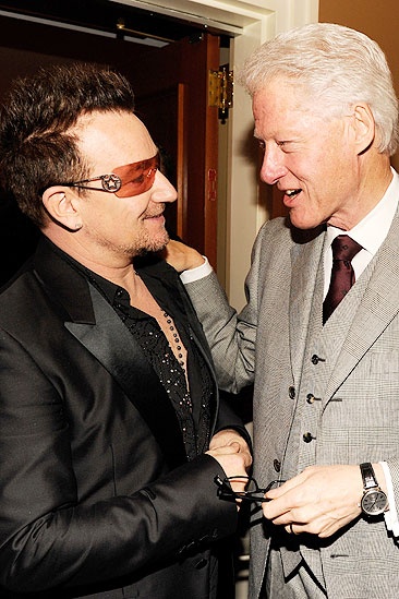 Spider-Man opening – Bono – Bill Clinton