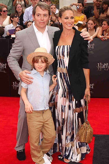Harry Potter NYC Premiere – Matthew Broderick – Sarah Jessica Parker – James Wilkie Broderick
