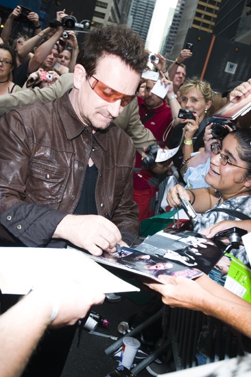 Spider-Man Letterman – Crowd