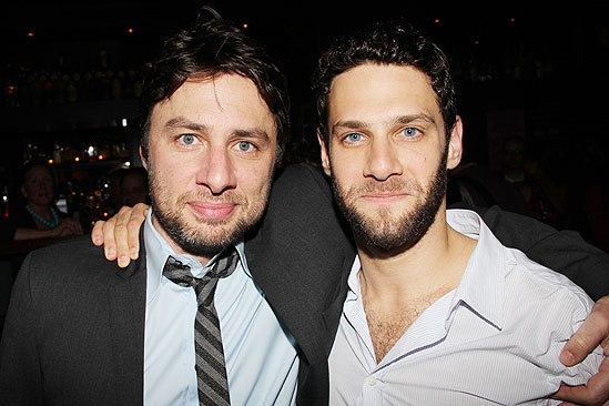 <i>All New People</i> Opening Night – Zach Braff – Justin Bartha 