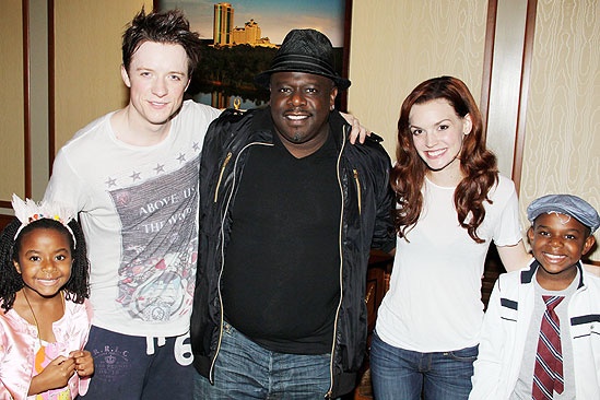 Cedric Spider-Man - Lucky Rose Kyles - Matthe James Thomas - Cedric the Entertainer - Jennifer Damiano - Croix Alexander Kyles  