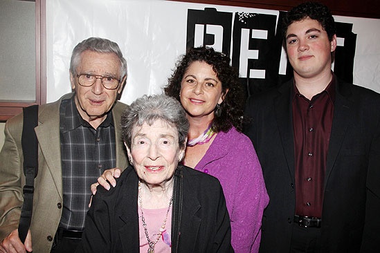 Opening night of <i>Rent</i> - Al Larson – Nan Larson – Julie Larson -  
