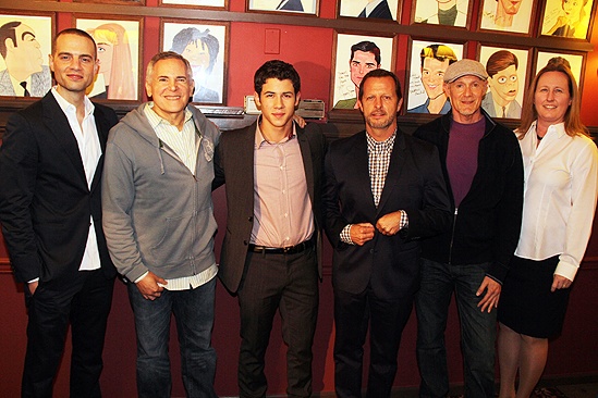 Nick Jonas How to Succeed Announcement – Nick Jonas – Jordan Roth – Craig Zadan – Rob Ashford – Neil Meron – Beth Williams