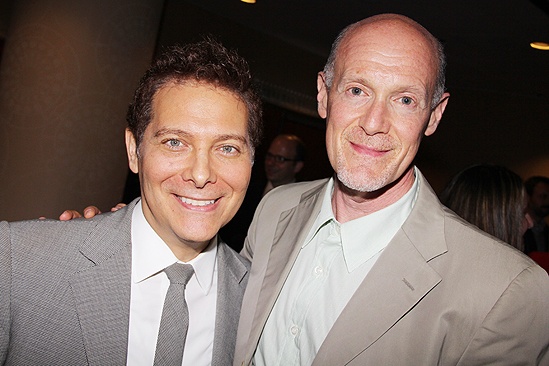 <i>Follies</i> opening night – Michael Feinstein – Neil Meron 