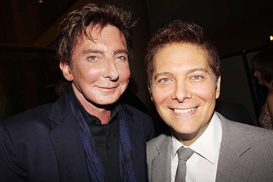 <i>Follies</i> opening night - Barry Manilow – Michael Feinstein 