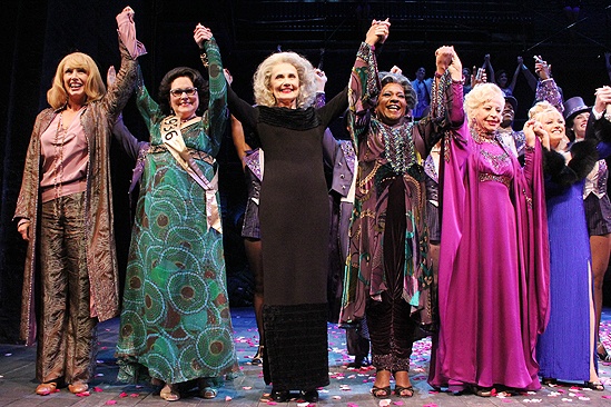 <i>Follies</i> opening night – Colleen Fitzpatrick – Florence Lacey – Mary Beth Peil - Terri White – Rosalind Elias – Elaine Paige 