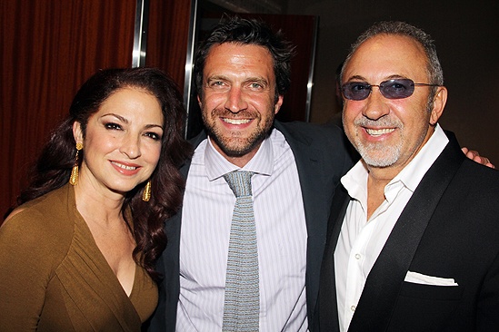 <i>Follies</i> opening night – Gloria Estefan – Raul Esparza – Emilio Estefan