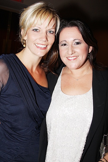 <i>Follies</i> opening night – Jennifer Foote – Tracy Geltman 
