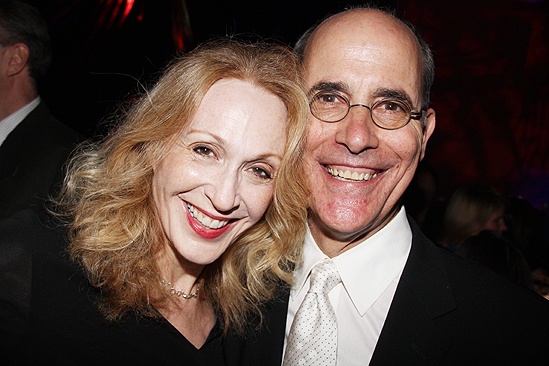 <i>Follies</i> opening night – Jan Maxwell – husband 