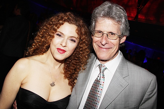 <i>Follies</i> opening night – Bernadette Peters – Ted Chapin 