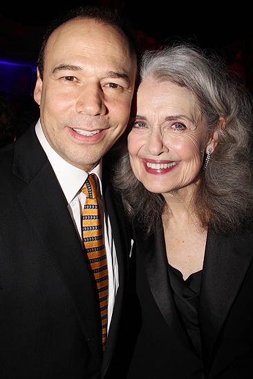 <i>Follies</i> opening night – Danny Burstein – Mary Beth Peil 