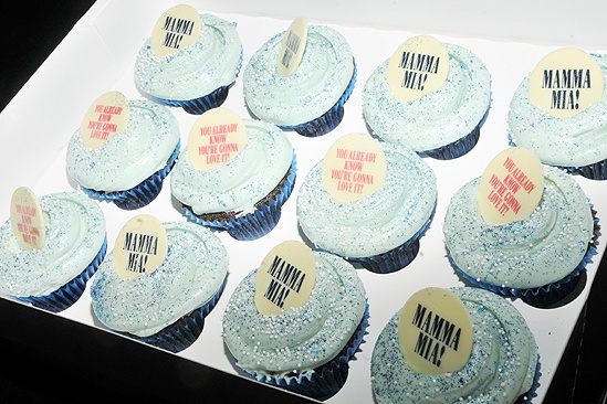 Mamma Mia Cupcake Event – box of cupcakes