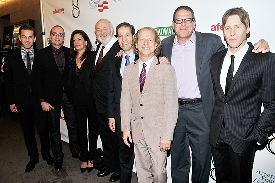 <i>8</i> reading – Adam Umhoefer – Chad Griffin – Michele Reiner – Rob Reiner – Ken Mehlman – Bruce Cohen – Jonathan Lewis – Dustin Lance Black 