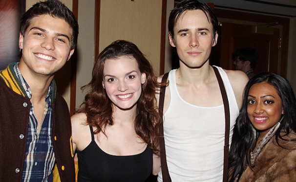 Celebs at Spider-Man – Luke Bilyk – Jenn Damiano – Reeve Carney – Melinda Shankar