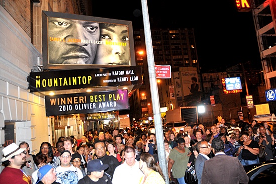 First Preview of <i>The Mountaintop</I> - street scene