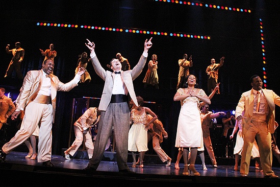 Memphis national tour launch – cast perform