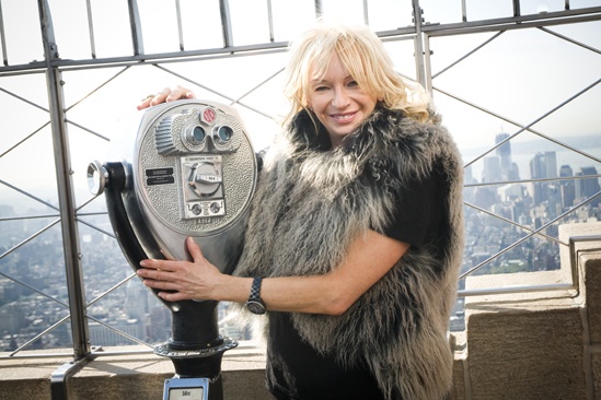 Mamma Mia Empire State Building – Judy Craymer (observation deck)