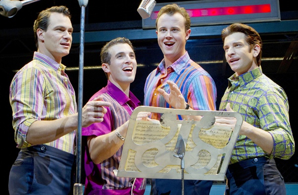 Show Photos - Jersey Boys - Matt Bogart - Jarrod Spector - Quinn VanAntwerp - Andy Karl
