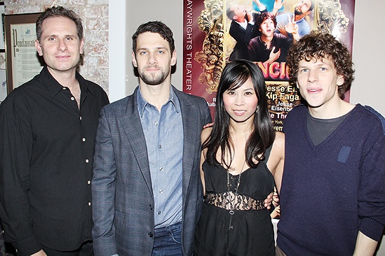 Asuncion opening - Remy Auberjonois - Justin Bartha - Camille Mana - Jesse Eisenberg