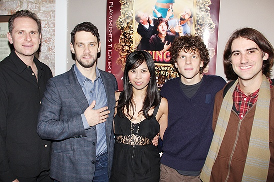 Asuncion opening - Remy Auberjonois - Justin Bartha - Camille Mana - Jesse Eisenberg - Kip Fagn 