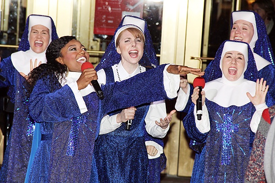 <i>Sister Act</I> at Macy’s – Patina Miller – Marla Mindelle – Marissa Perry 