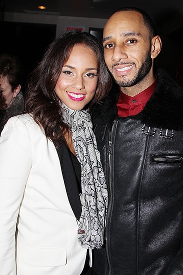 <i>Stick Fly</i> Opening Night – Alicia Keys – Swizz Beatz