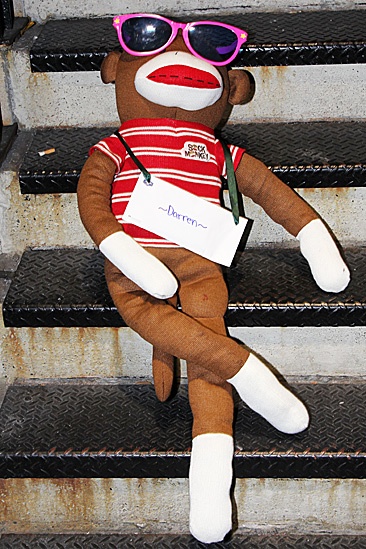 How to Succeed – Jane Lynch Visit – Sock Monkey