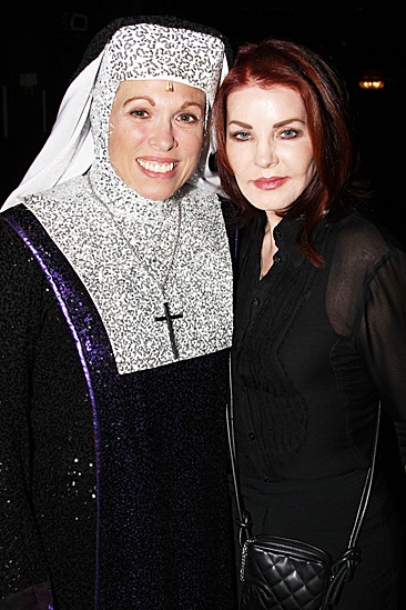 Priscilla Presley at Sister Act -  Carolee Carmello – Priscila Presley 