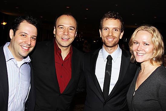 Jesus Christ Superstar opening night – Steve Rosen – Danny Burstein – Paul Nolan – Rebecca Luker