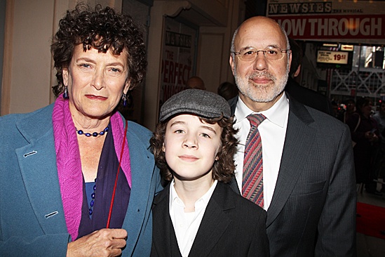 Newsies – Opening Night – Noni White – Bob Tzudiker – son